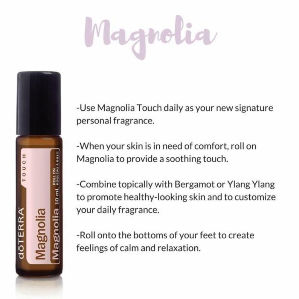 🆕 Doterra Magnolia Touch Roll-On! Newly Released!
